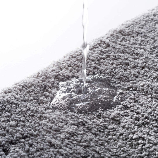Liquid Absorbent Thick Shaggy Bathroom Rug 
