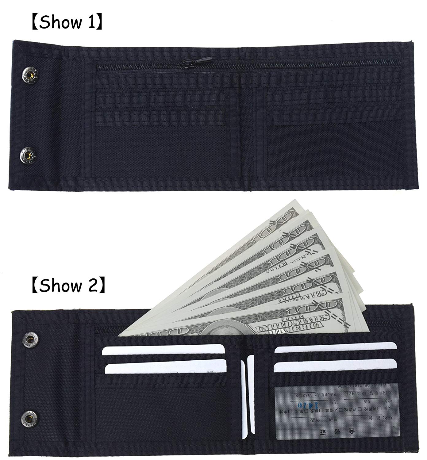 Men's Camo Printed Bifold Wallet