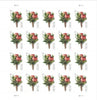 USPS Celebration Boutonniere 2017 Forever Stamps - Booklet of 20 Postage Stamps