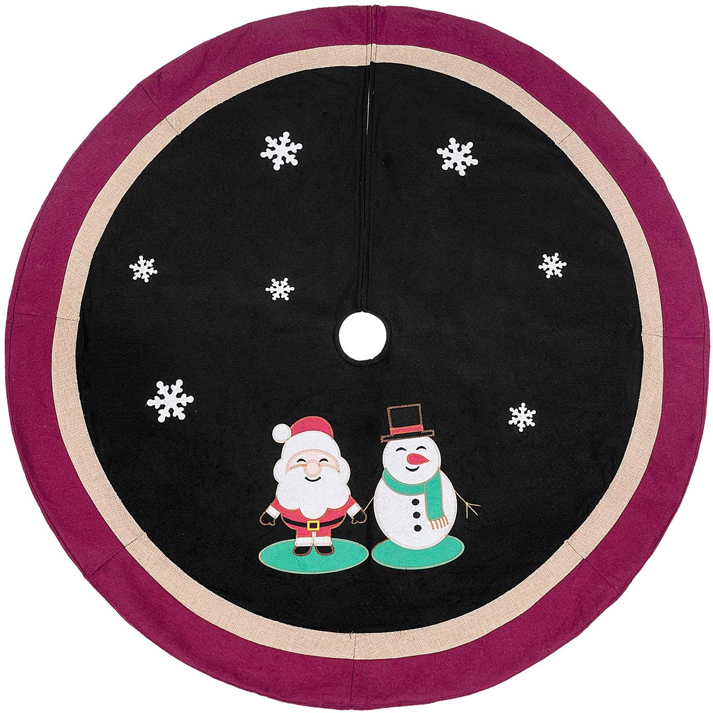 48" Decorative Christmas Tree Skirt 