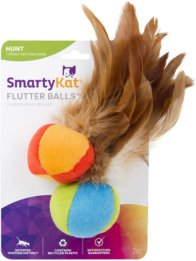 SmartyKat Cat Toys with Feathers
