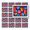 USPS LOVE 2021 Forever Stamps - Booklet of 20 Postage Stamps