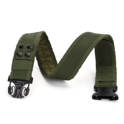 Yahill Security Tactical Belt Combat Gear Adjustable Heavy Duty Police Military Equipment Accessories for Sports Outdoor