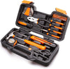 39-Piece Household Tool Set With Storage Case 