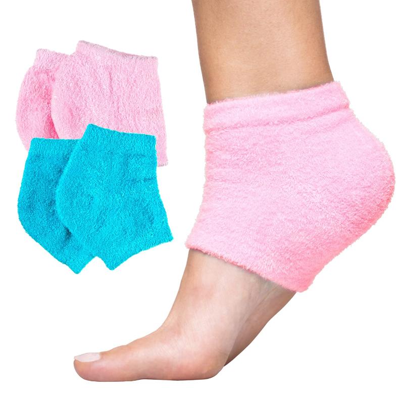 2 Pack Moisturizing Heel Socks