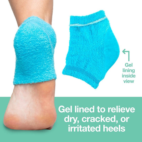 2 Pack Moisturizing Heel Socks