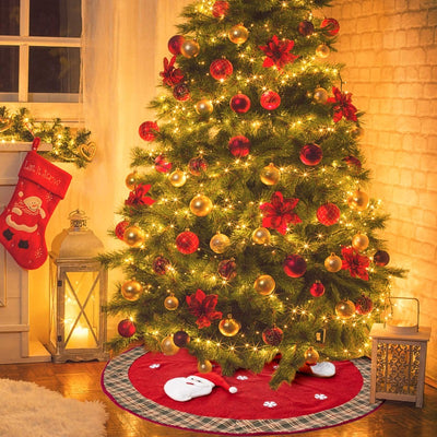 Santa And Friends Holiday Tree Skirt