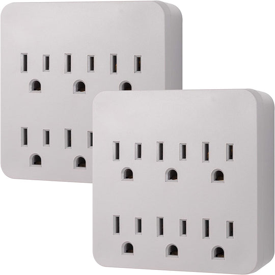 3 Prong GE Pro 6-Outlet Surge Protector