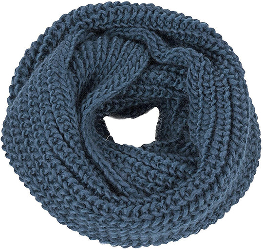 Jemis Women' s Super Soft Winter Knit Warm Infinity Scarf