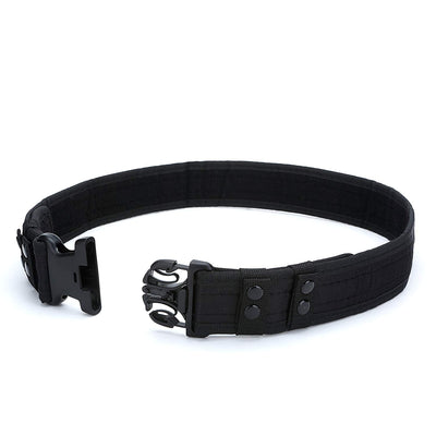 Yahill Security Tactical Belt Combat Gear Adjustable Heavy Duty Police Military Equipment Accessories for Sports Outdoor