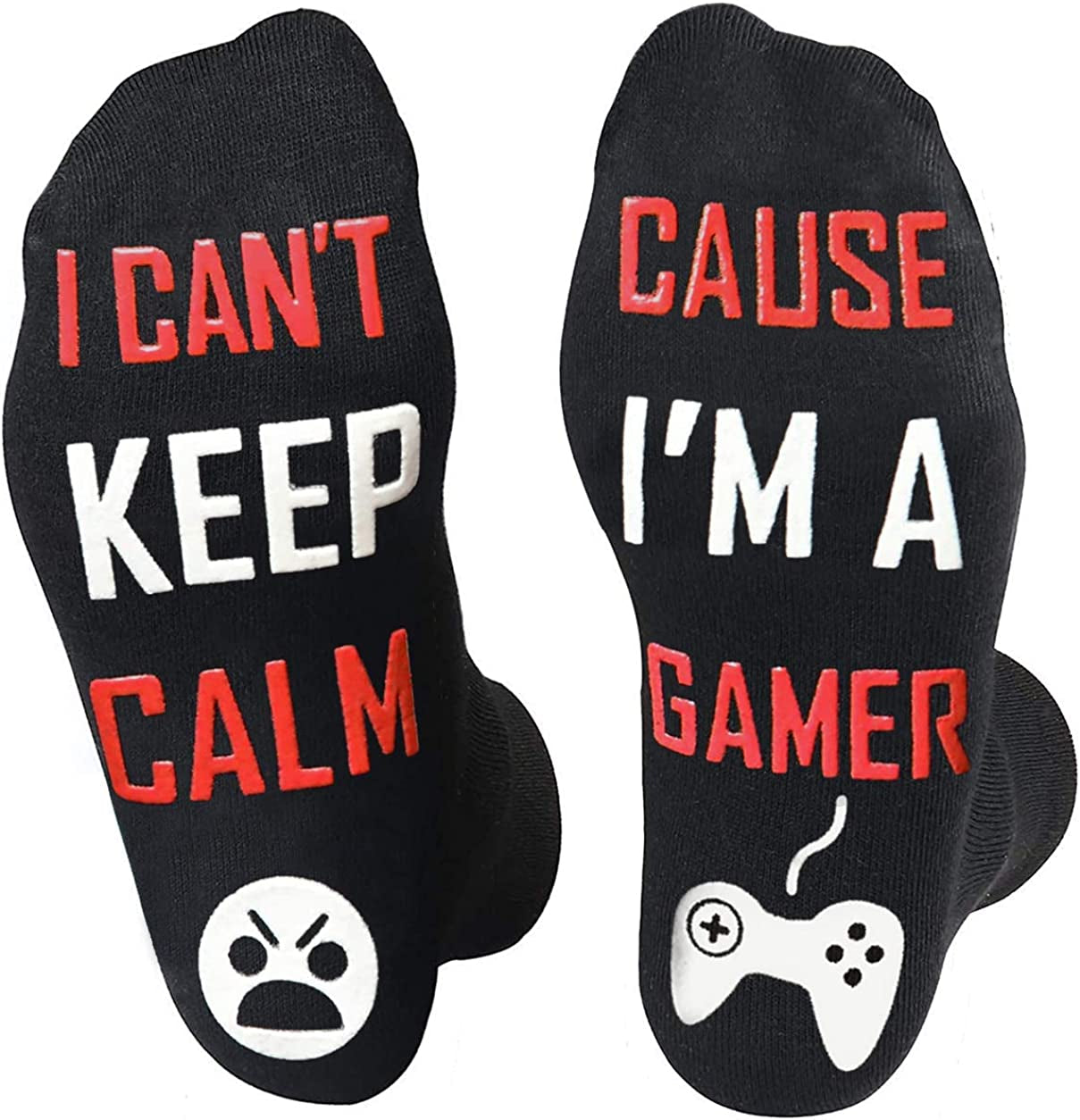  Gifts for Dad,Novelty Gaming Socks Fathers Day Gift from Son,Funny Socks Gift Stocking Stuffers for Men,Dad