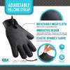 Grooming Glove - Deshedding Glove for Easy, Mess-Free Grooming for Dogs, Cats, Rabbits & Horses with Long/Short/Curly Hair