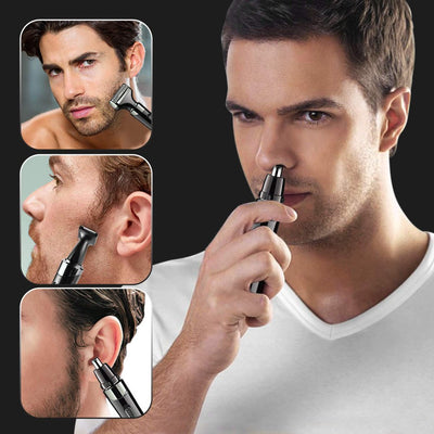 4-in-1 Rechargeable Shaver Waterproof Painless Epilator Nose Hair Removal,  Facial, Body, Bikini, Eyebrow, Beard, Sideburn, Mustache,Trimmer 