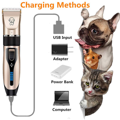 Professional USB Dog Clippers