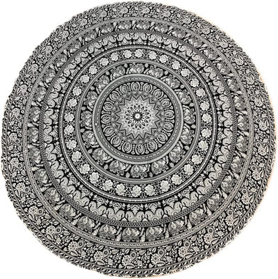  Round Beach Throw Tapestry 60 Inches 