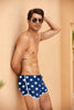  Mens Swimsuit Swim Trunks with Mesh Lining American Flag Swimwear Briefs Board Shorts