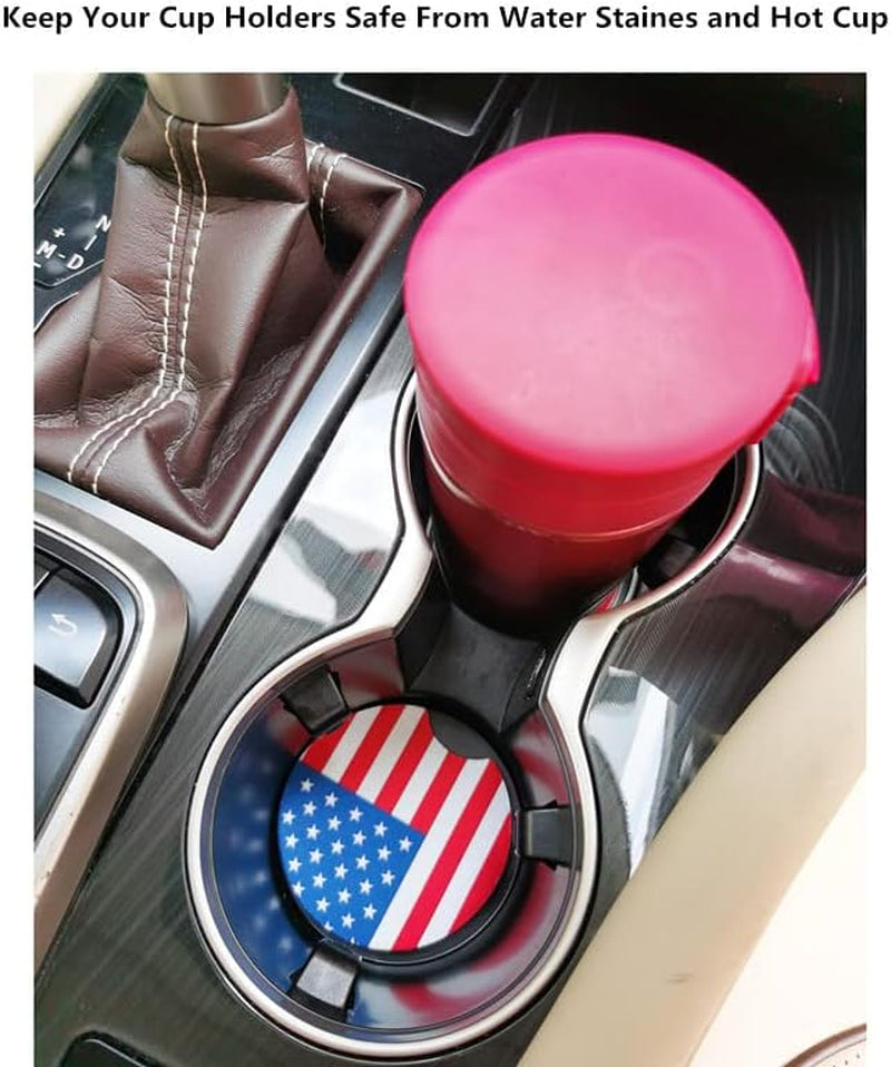 Pack of 2 (Flag) Car Coasters  