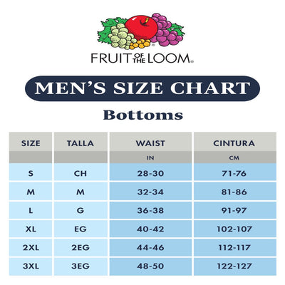 Fruit of the Loom Men'S White Briefs, 9 Pack, Sizes S-XL