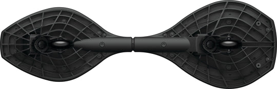 Razor Black Label Ripstik Ripster Caster Board Classic - 2 Wheel Pivoting Skateboard with 360-Degree Casters, for Kids, Teens, and Adults