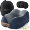 Neck Travel Pillow + Sleep Eye Mask + Ear Plugs + Bag