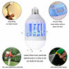 2 Pack LED Light Bug Zapper Light Bulb - 2 in 1 Bug Mosquito Fly Insect Killer