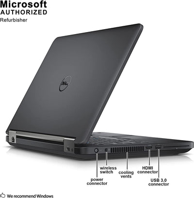 Dell Latitude E5440 14in Laptop, Intel Core i5-4200U 1.6Ghz, 8GB RAM, 240GB Solid State Drive, DVDRW, Windows 10 Pro 64bit (Renewed)