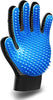 Grooming Glove - Deshedding Glove for Easy, Mess-Free Grooming for Dogs, Cats, Rabbits & Horses with Long/Short/Curly Hair
