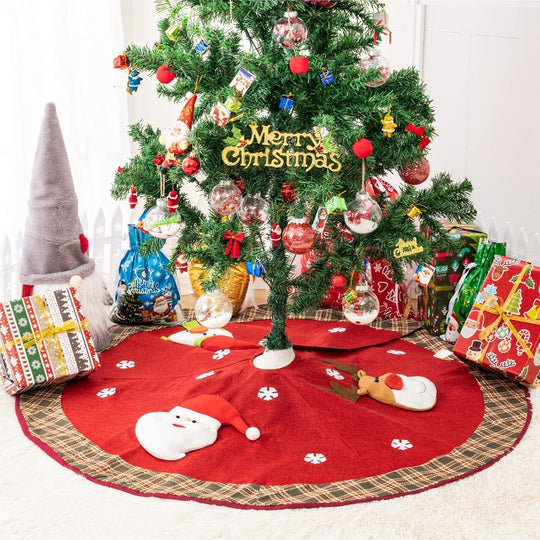 Santa And Friends Holiday Tree Skirt