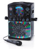 Singing Machine Karaoke SML385BTBK with Bluetooth, Sound and Multi Color LED Lights