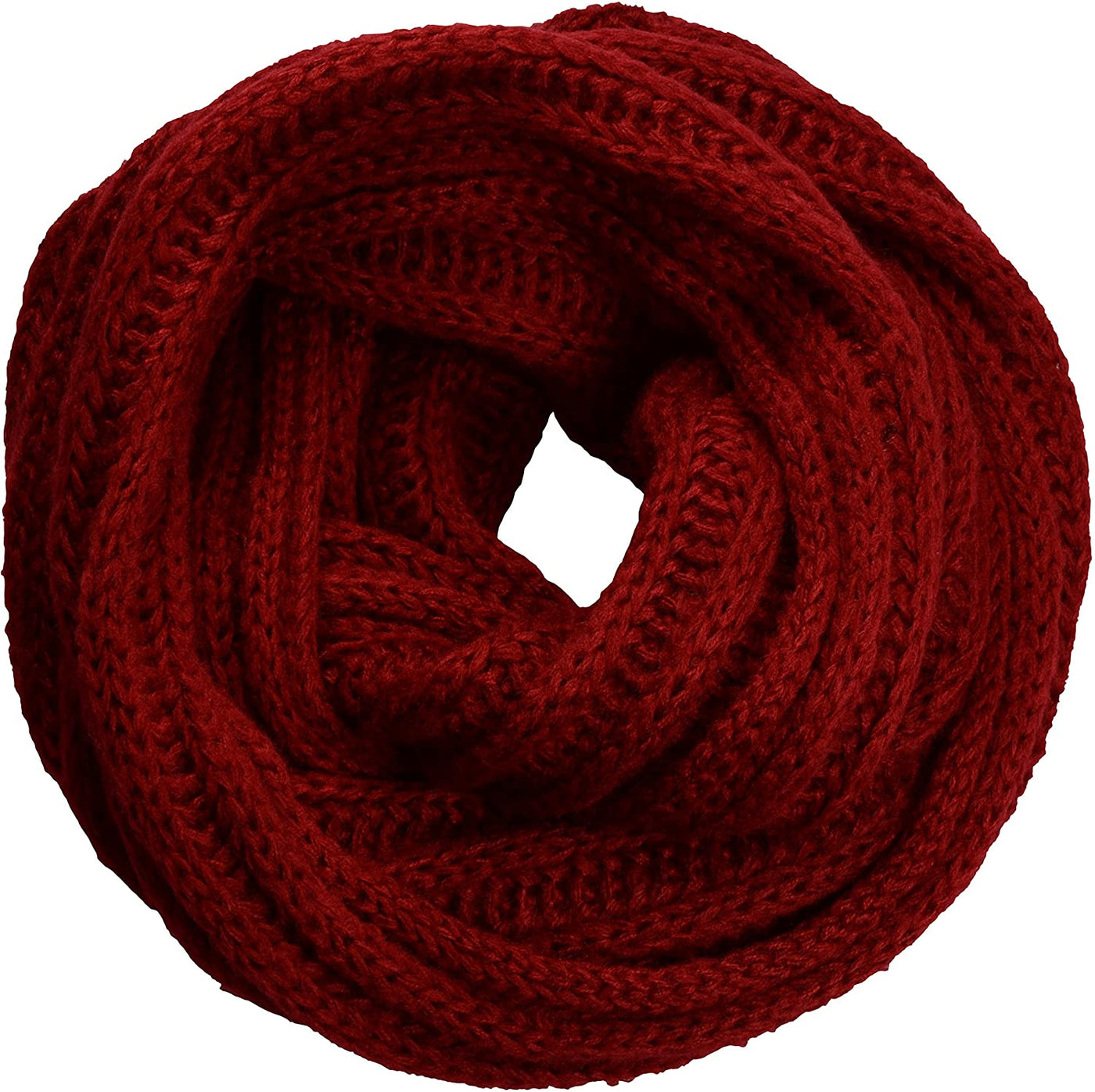 NEOSAN Women's Men Thick Winter Knitted Infinity Circle Loop Scarf