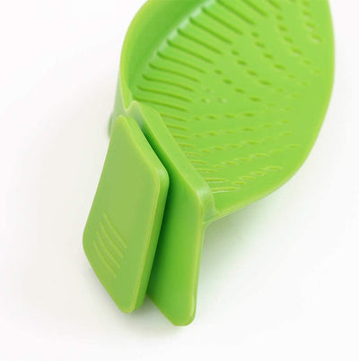 Silicone Clip-on Pasta Strainer