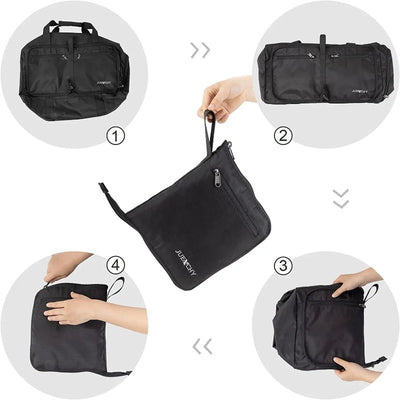 Foldable Travel Gym Duffle Bag with Shoe Compartment