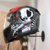  Helmet Holder Helmet Hanger Rack Wall Mounted Hook for Coats, Hats, Caps - Upgraded