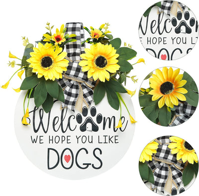 Welcome Sign wreath 