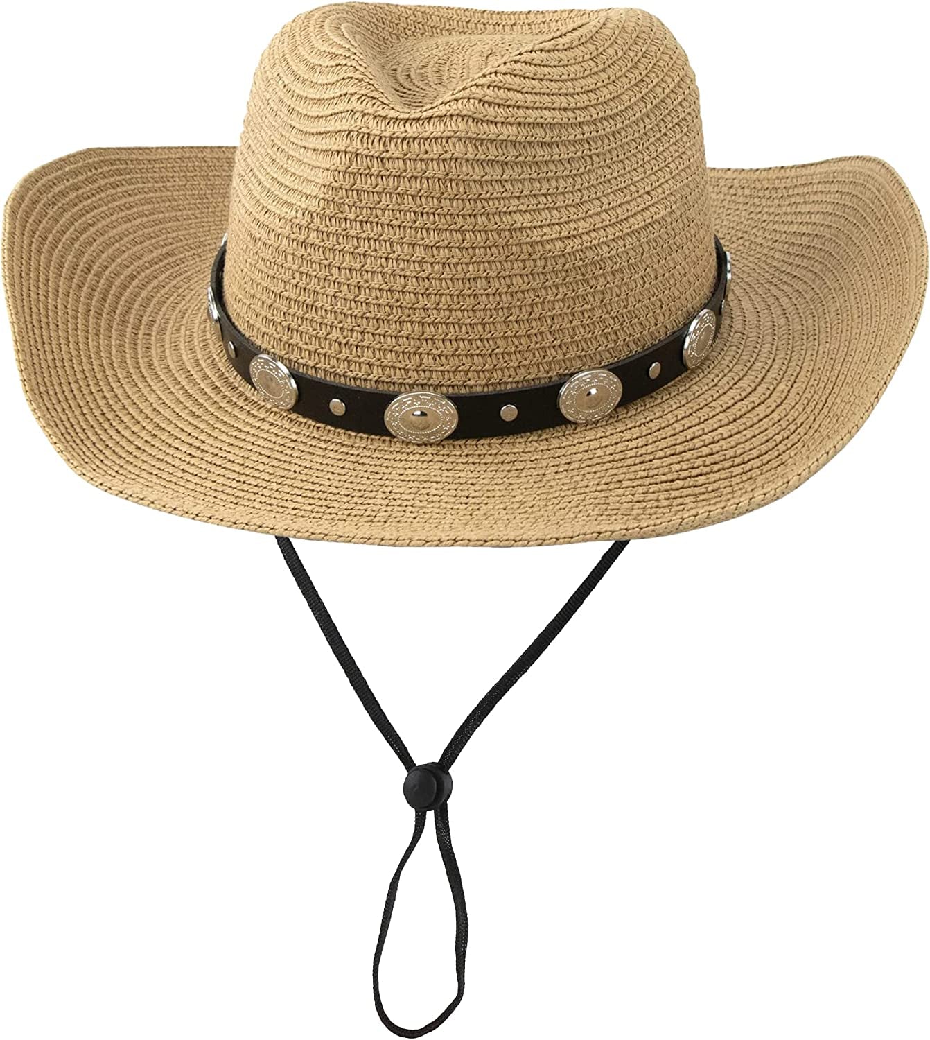 Summer Straw Cowboy Hat for Women