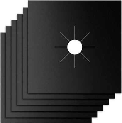  Gas Range Stove Burner Covers - 6 Pack