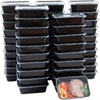 100 Piece Meal Prep 24oz Containers Set 24 oz for Food, Freezer & Microwave Safe BPA Free