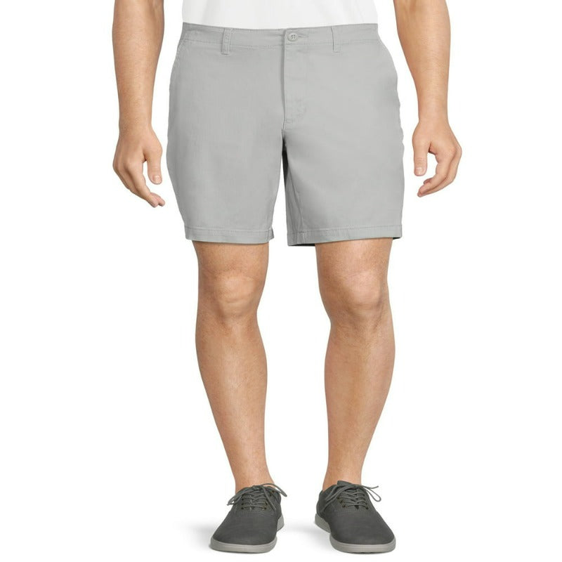  Men's and Big Men's Flat Front Shorts, 9” Inseam, Sizes 28-54
