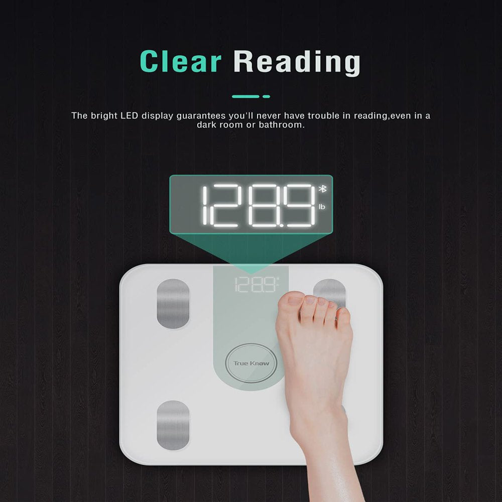 Smart Scale with Body Fat BMI & Composition App