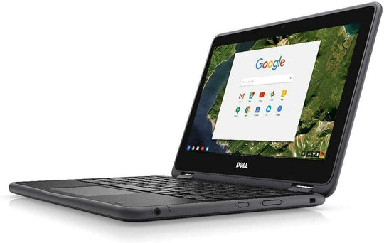 11.6"  Dell Chromebook 3189 Laptop HD (1366 x 768) Intel Celeron N3060, 4GB RAM, 32GB eMMC SSD, Chrome OS (Renewed)