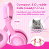  Wired Headphones with Safe Volume Limiter, Adjustable and Flexible for Kids