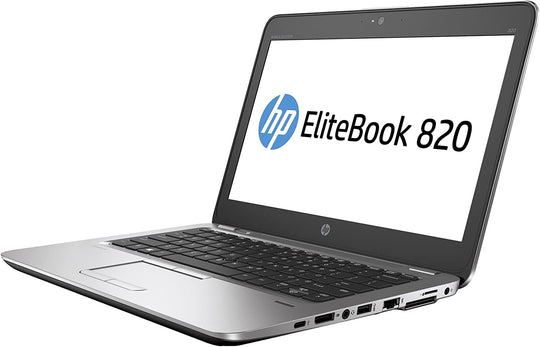 HP EliteBook 820 G3 Business Laptop - 12.5-inch Anti-Glare HD (1366x768), Intel Core i5-6200U, 256GB SSD, 8GB DDR4, NFC, Back-Lit Keyboard, WiFi-AC + Bluetooth, Webcam, Windows 10 Pro (Renewed)