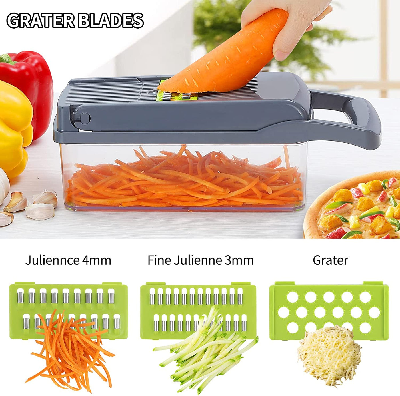 12-in-1 Multifunctional Veggie Chopper