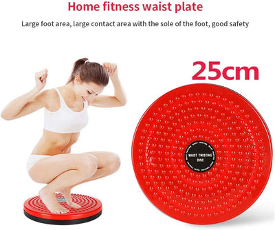 THBII Twisting Waist Disc, Body Shaping Twisting Boards Waist Aerobic Exercise Fitness Slim Machine Rotating Board Female Twister Exercise Sports Equipment