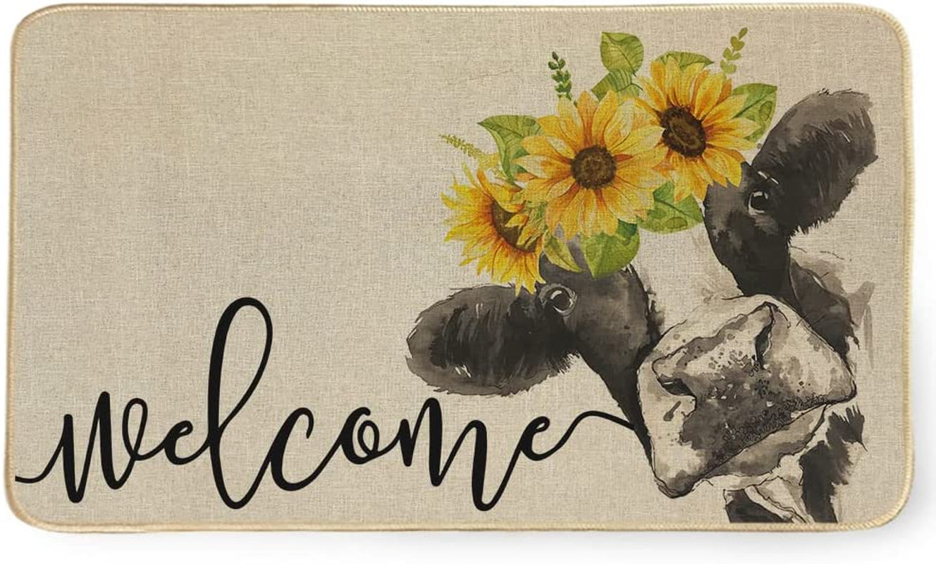 Welcome Summer Door Mat 17 x 29 Inch