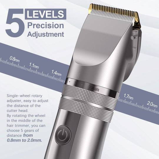 Hair Clippers for Men, Cordless Barber Grooming Set Professional Hair Cutting Kit,Rechargeable Home Haircut