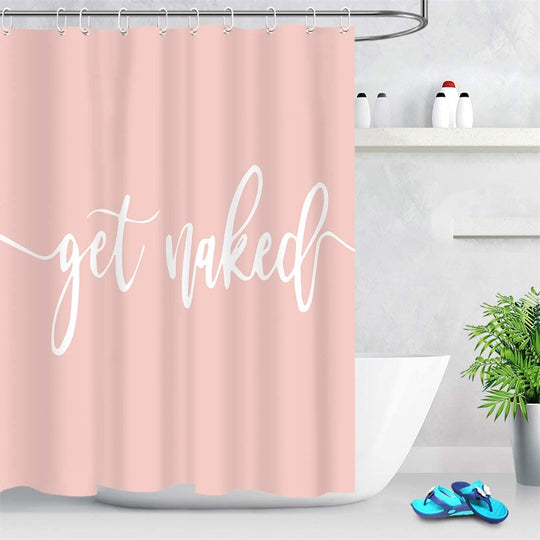  Get Naked Shower Curtain 