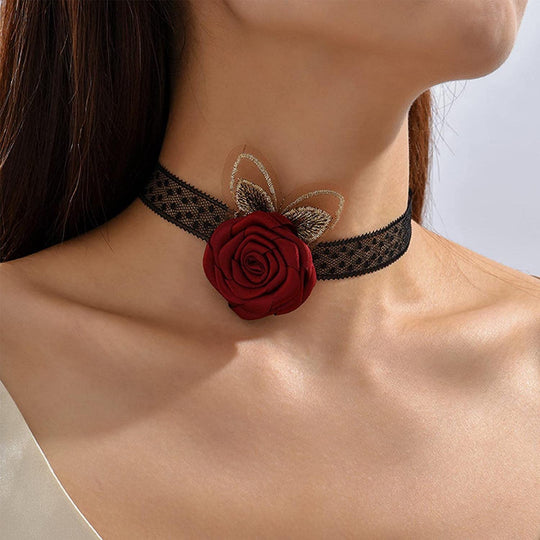  Rose Choker  for Women 