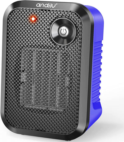 500W Space Heater Electric for Home & Office Indoor