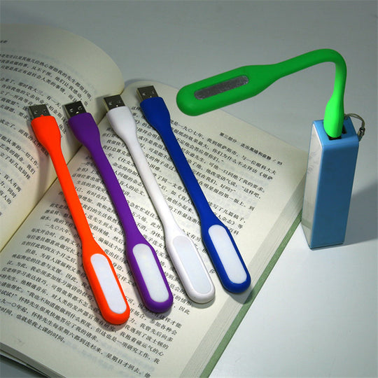 Mini Flexible USB Power Bank LED Handheld Table Light